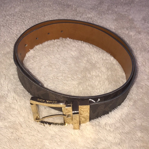 MICHAEL Michael Kors Accessories - Micheal MK Leather Belt